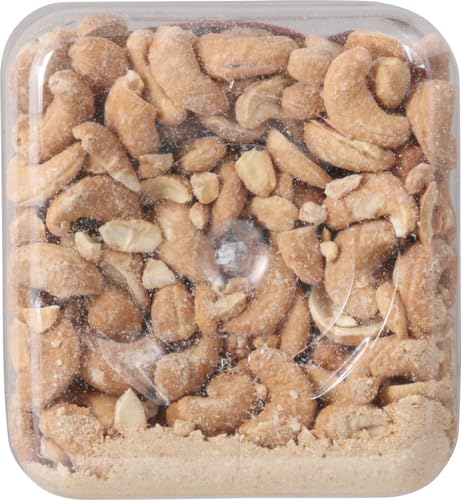 Fisher Oven Roasted Never Fried Mixed Nuts with Peanuts, 24 Ounces (Pack of 1), Peanuts, Almonds, Cashews, Pistachios, Pecans, Trail Mix, Healthy Snacks for Adults, Made With Sea Salt, No Added Oils
