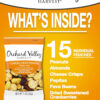 Orchard Valley Harvest Cranberry Almond Cashew Trail Mix, 1oz Bags (Pack of 15), Cranberries, Almonds, Cashews, Trail Mix Individual Packs, Snacks for Adults, No Artificial Ingredients, Bulk Snacks, Healthy Snacks for Adults