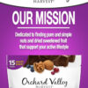 Orchard Valley Harvest Cranberry Almond Cashew Trail Mix, 1oz Bags (Pack of 15), Cranberries, Almonds, Cashews, Trail Mix Individual Packs, Snacks for Adults, No Artificial Ingredients, Bulk Snacks, Healthy Snacks for Adults