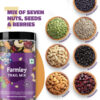 68938f081dba69b3c01defe6bc8a47c91697a74d792f3c60013dd.jpg Farmley Trail Mix | Superfood | Mixed Seeds, Nuts and Berries | 7-in-1 Mix | Cranberries, Almonds, Cashews, Pumpkin Seeds, Sunflower Seeds, Blueberries, Blackcurrents | 15.87 Oz