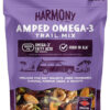 Diamond of California Harmony Amped Omega-3 Trail Mix with Mixed Nuts, Dried Fruit, Diamond of California Himalayan Pink Salt Walnuts, and Seeds, 10 oz, 1 Unit