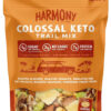 Diamond of California Harmony Amped Omega-3 Trail Mix with Mixed Nuts, Dried Fruit, Diamond of California Himalayan Pink Salt Walnuts, and Seeds, 10 oz, 1 Unit