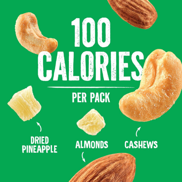 6893906aa47212f43978312ed16edf98b5c1dd6ffb89e716211cf.jpg Emerald Nuts Mixed Nuts Variety Pack 18ct (1-Pack) , 100-Calorie Individual Packs , Features Dry Roasted Almonds, Natural Almonds & Walnuts, and Roasted & Salted Cashews