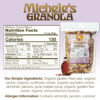 Michele's Toasted Muesli, Whole Grain Cereal, No Refined Sugar, No Added Oil, Gluten-Free & Non-GMO, 36oz Resealable Bag