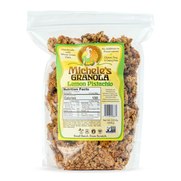 Michele's Toasted Muesli, Whole Grain Cereal, No Refined Sugar, No Added Oil, Gluten-Free & Non-GMO, 36oz Resealable Bag