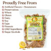 Michele's Toasted Muesli, Whole Grain Cereal, No Refined Sugar, No Added Oil, Gluten-Free & Non-GMO, 36oz Resealable Bag