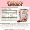 Michele's Toasted Muesli, Whole Grain Cereal, No Refined Sugar, No Added Oil, Gluten-Free & Non-GMO, 36oz Resealable Bag