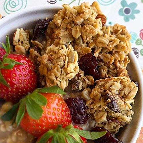 Michele's Toasted Muesli, Whole Grain Cereal, No Refined Sugar, No Added Oil, Gluten-Free & Non-GMO, 36oz Resealable Bag