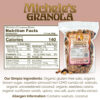 Michele's Toasted Muesli, Whole Grain Cereal, No Refined Sugar, No Added Oil, Gluten-Free & Non-GMO, 36oz Resealable Bag
