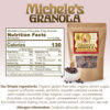 Michele's Toasted Muesli, Whole Grain Cereal, No Refined Sugar, No Added Oil, Gluten-Free & Non-GMO, 36oz Resealable Bag