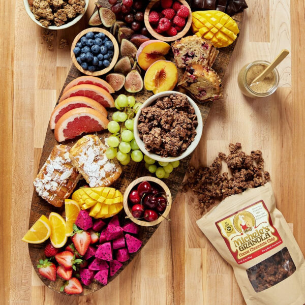 Michele's Toasted Muesli, Whole Grain Cereal, No Refined Sugar, No Added Oil, Gluten-Free & Non-GMO, 36oz Resealable Bag