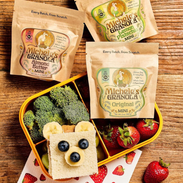 Michele's Toasted Muesli, Whole Grain Cereal, No Refined Sugar, No Added Oil, Gluten-Free & Non-GMO, 36oz Resealable Bag