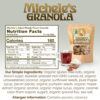 Michele's Toasted Muesli, Whole Grain Cereal, No Refined Sugar, No Added Oil, Gluten-Free & Non-GMO, 36oz Resealable Bag