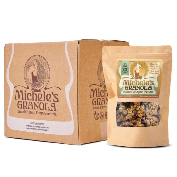 Michele's Toasted Muesli, Whole Grain Cereal, No Refined Sugar, No Added Oil, Gluten-Free & Non-GMO, 36oz Resealable Bag