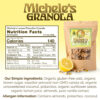 Michele's Toasted Muesli, Whole Grain Cereal, No Refined Sugar, No Added Oil, Gluten-Free & Non-GMO, 36oz Resealable Bag