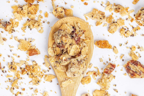 Struesli - Original Granola Redefined | No Added Sweeteners, No Grains | Keto & Paleo Friendly | Gluten-Free, Grain-Free | Healthy Adult Snack | High-Fiber, Nutrient-Rich, Satisfying Crunch