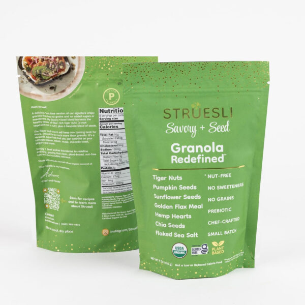 Struesli - Original Granola Redefined | No Added Sweeteners, No Grains | Keto & Paleo Friendly | Gluten-Free, Grain-Free | Healthy Adult Snack | High-Fiber, Nutrient-Rich, Satisfying Crunch