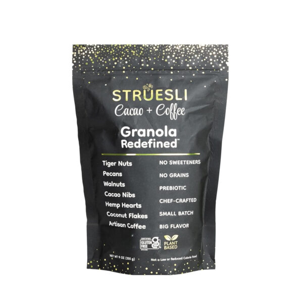Struesli - Original Granola Redefined | No Added Sweeteners, No Grains | Keto & Paleo Friendly | Gluten-Free, Grain-Free | Healthy Adult Snack | High-Fiber, Nutrient-Rich, Satisfying Crunch