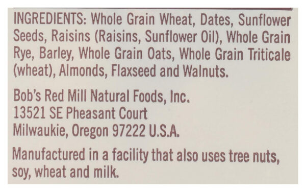 Bob's Red Mill Old Country Style Muesli, 40oz (Pack of 4) - Non GMO, Whole Grain, Vegan, Kosher