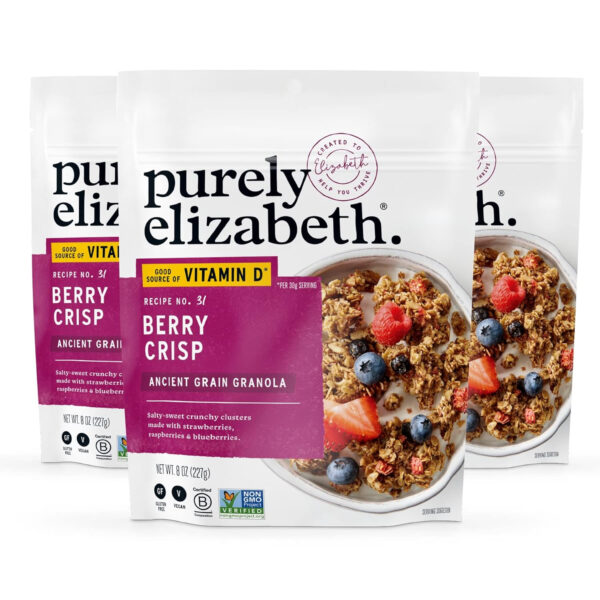 Purely Elizabeth, Organic Original, Ancient Grain Granola, Gluten-Free, Non-GMO (12oz Bag)