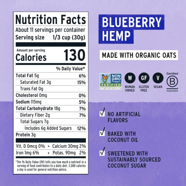 Purely Elizabeth, Organic Original, Ancient Grain Granola, Gluten-Free, Non-GMO (12oz Bag)