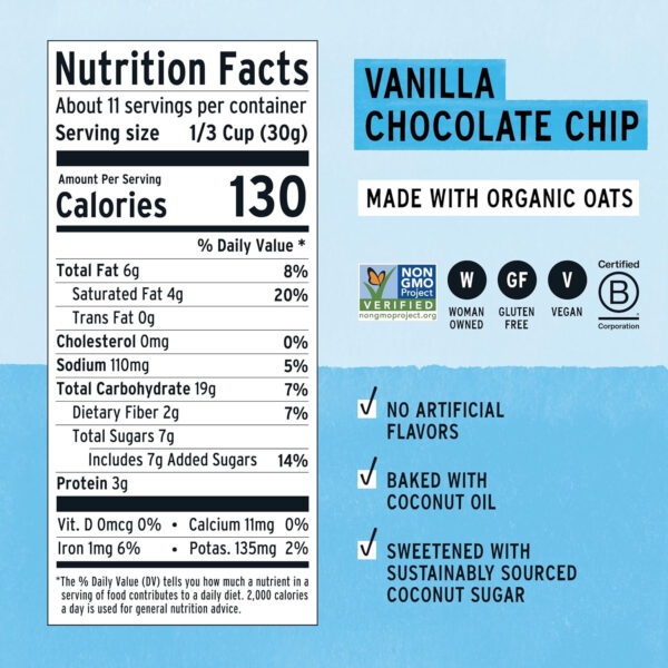 Purely Elizabeth, Organic Original, Ancient Grain Granola, Gluten-Free, Non-GMO (12oz Bag)