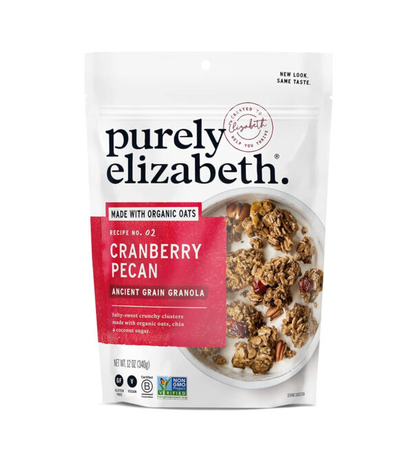 Purely Elizabeth, Organic Original, Ancient Grain Granola, Gluten-Free, Non-GMO (12oz Bag)
