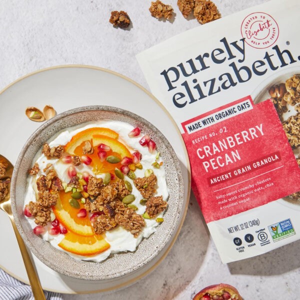Purely Elizabeth, Organic Original, Ancient Grain Granola, Gluten-Free, Non-GMO (12oz Bag)