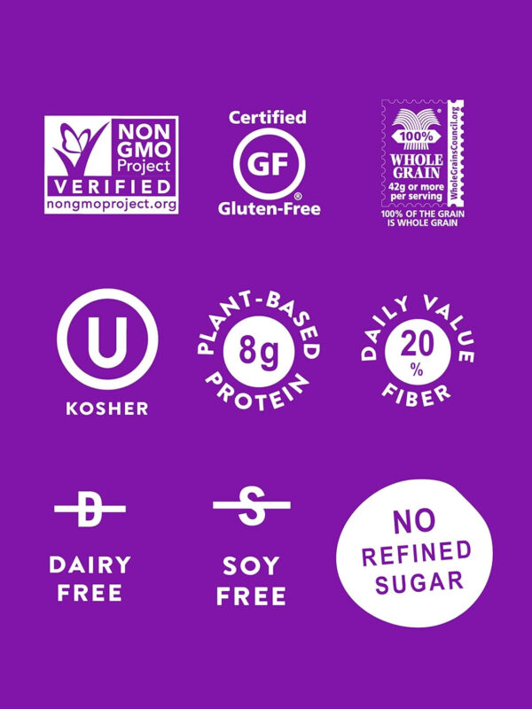 Seven Sundays Muesli Cereal Variety Pack - 4 Count, 12 Oz Bag - Certified Gluten Free Muesli - Non GMO, No Refined Sugar and Kosher