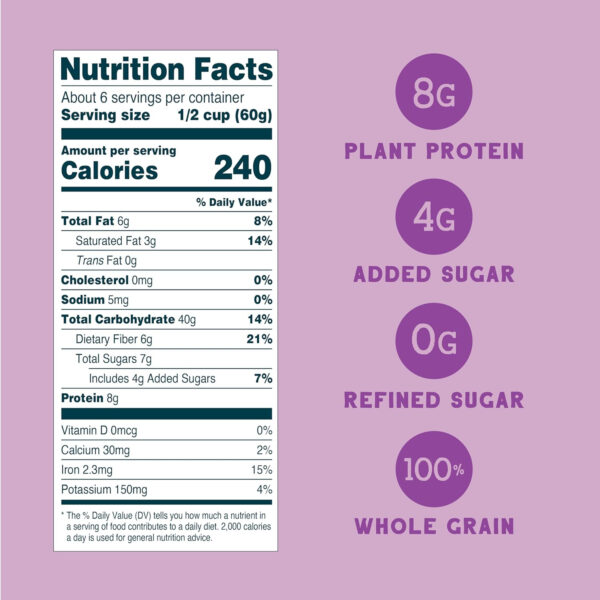 Seven Sundays Muesli Cereal Variety Pack - 4 Count, 12 Oz Bag - Certified Gluten Free Muesli - Non GMO, No Refined Sugar and Kosher