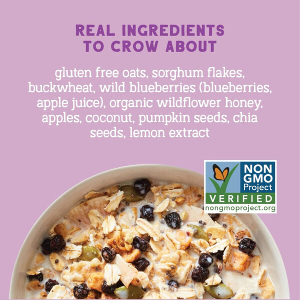 Seven Sundays Muesli Cereal Variety Pack - 4 Count, 12 Oz Bag - Certified Gluten Free Muesli - Non GMO, No Refined Sugar and Kosher