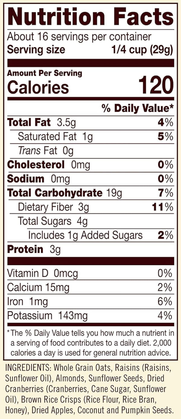 Bob's Red Mill Gluten Free Muesli Cereal, 16oz (Pack of 4)