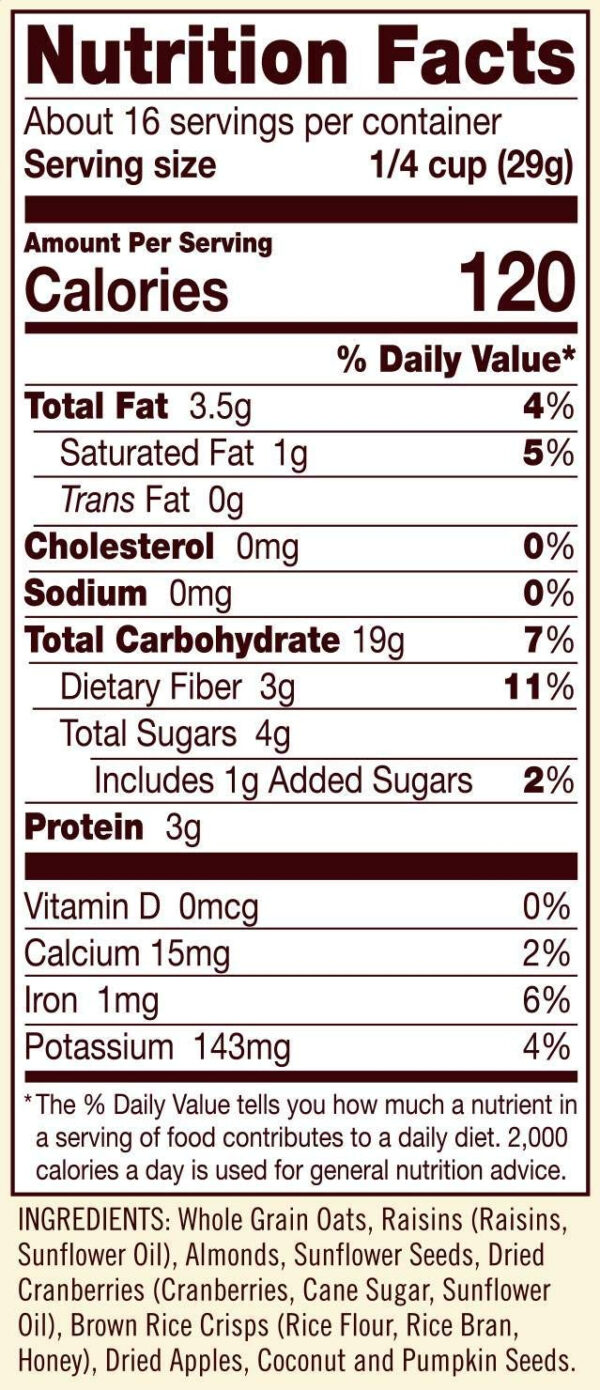 Bob's Red Mill Gluten Free Muesli Cereal, 16oz (Pack of 4)