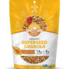 6893ac4c66d10ffd3c3527fbd9372c516f0738a3d6caa252f076e.jpg Manitoba Harvest Hemp Yeah Granola, with 10 g of Protein, 3.5 g Omegas, 3 g of Fiber and less than 10 g Sugar Per Serving, Organic, Non-GMO, Honey and Oats, 10 Oz, Packaging May Vary