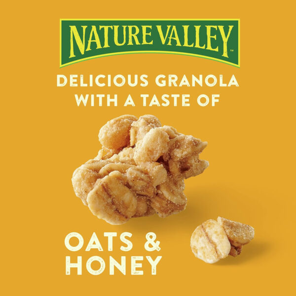 6893ac758b321dacb132f7f8f5eaaeb2e12e4f3ca4f86b0ff622f.jpg Nature Valley Protein Granola, Oats and Honey Granola, Resealable Snack Pouch, Family Size, 17 oz