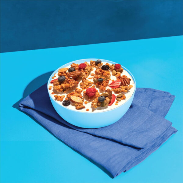 NuTrail 17g Protein Nut Granola Cereal, Vanilla Almond, No Sugar Added, Keto, Low Carb, Gluten Free, Grain Free, Healthy Breakfast 8 oz. 1 Count