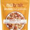 NuTrail 17g Protein Nut Granola Cereal, Honey Nut, No Sugar Added, Keto, Low Carb, Gluten Free, Grain Free, Healthy Breakfast 8 oz. 1 Count