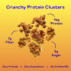 6893acefd6109c763d86e4a190ec8e6b411d0bb1d0a88e630f8ac.jpg Magic Spoon Protein Granola - High Protein Granola, Keto Friendly, Low Sugar, Grain Free, Healthy Breakfast or Quick Snack (1 bags each: Honey Almond, Peanut Butter)