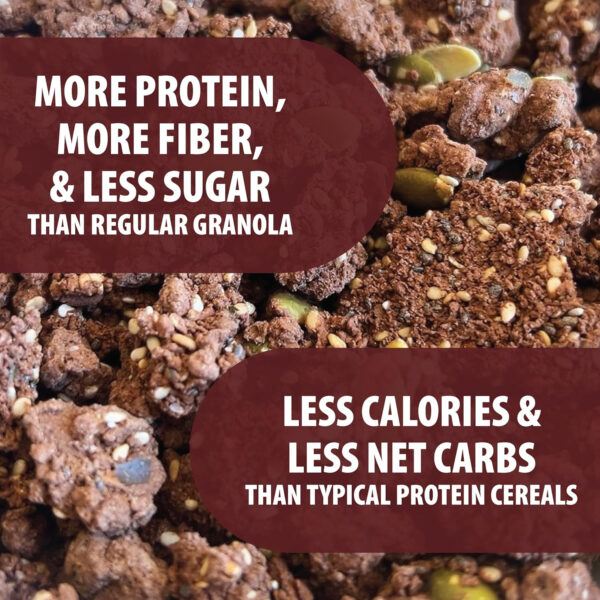 Julian Bakery® ProGranola® Cereal | Vanilla Cinnamon | 12g Protein | Paleo | 2 Net Carbs | Gluten-Free | Grain-Free | 15 Servings