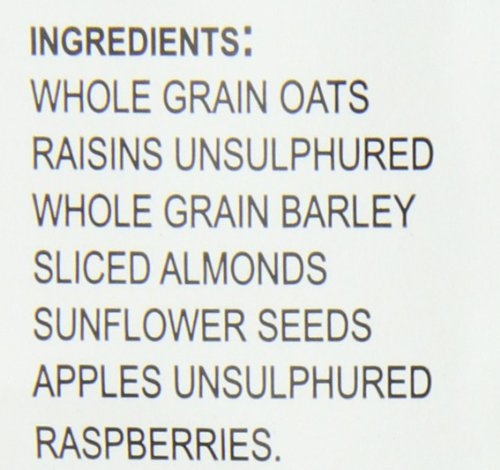 Seitenbacher Organic Muesli Cashews Almonds Natural Cereal, 16 Ounce