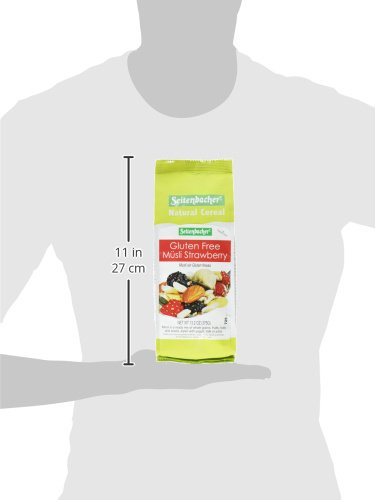 Seitenbacher Organic Muesli Cashews Almonds Natural Cereal, 16 Ounce
