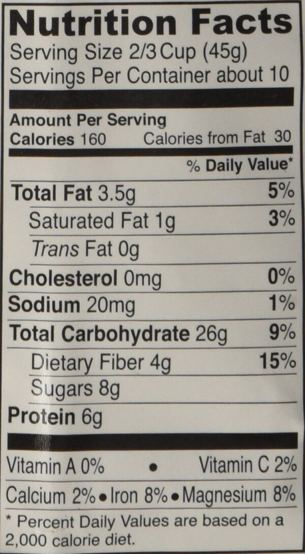 Seitenbacher Organic Muesli Cashews Almonds Natural Cereal, 16 Ounce