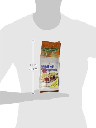 Seitenbacher Organic Muesli Cashews Almonds Natural Cereal, 16 Ounce