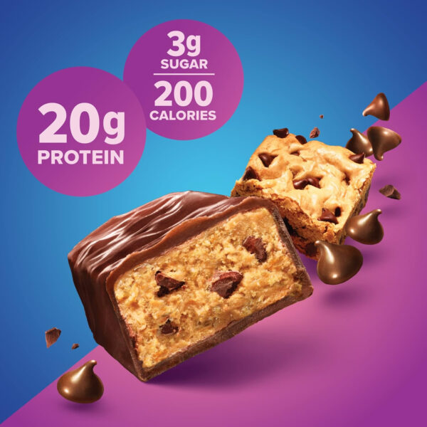 Pure Protein Bars, High Protein, Nutritious Snacks to Support Energy, Low Sugar, Gluten Free, Chocolate Peanut Butter, 1.76oz, 12 Count (Packaging May Vary)