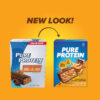 Pure Protein Bars, High Protein, Nutritious Snacks to Support Energy, Low Sugar, Gluten Free, Chocolate Peanut Butter, 1.76oz, 12 Count (Packaging May Vary)