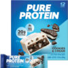 Pure Protein Bars, High Protein, Nutritious Snacks to Support Energy, Low Sugar, Gluten Free, Chocolate Peanut Butter, 1.76oz, 12 Count (Packaging May Vary)