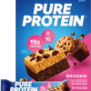 Pure Protein Bars, High Protein, Nutritious Snacks to Support Energy, Low Sugar, Gluten Free, Chocolate Peanut Butter, 1.76oz, 12 Count (Packaging May Vary)