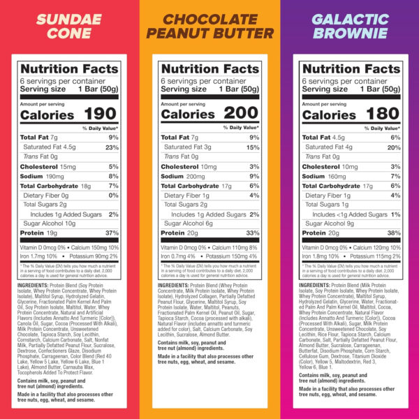Pure Protein Bars, High Protein, Nutritious Snacks to Support Energy, Low Sugar, Gluten Free, Chocolate Peanut Butter, 1.76oz, 12 Count (Packaging May Vary)