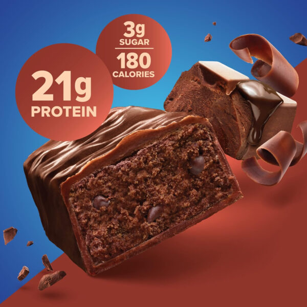 Pure Protein Bars, High Protein, Nutritious Snacks to Support Energy, Low Sugar, Gluten Free, Chocolate Peanut Butter, 1.76oz, 12 Count (Packaging May Vary)