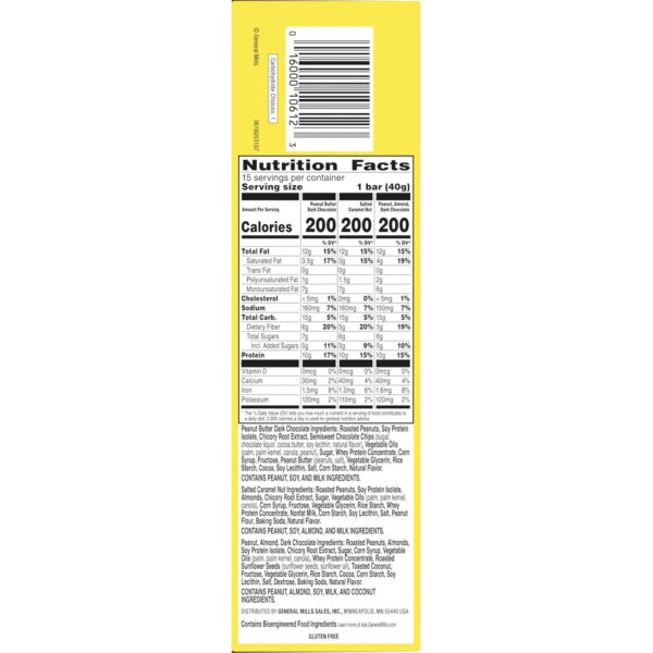 6893aeef038127784bbf940e677662c9337163b1d7cfbb7a379f8.jpg Nature Valley Protein Chewy Snack Bars, Variety Pack, 15 Bars, 21.3 oz